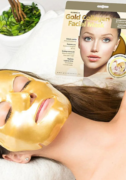 Gold Collagen Facial Mask 3 db