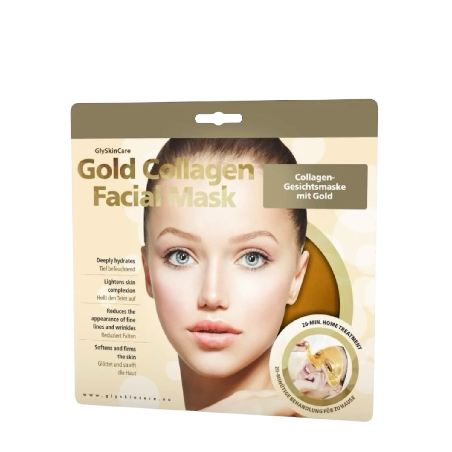 Gold Collagen Facial Mask 3 db