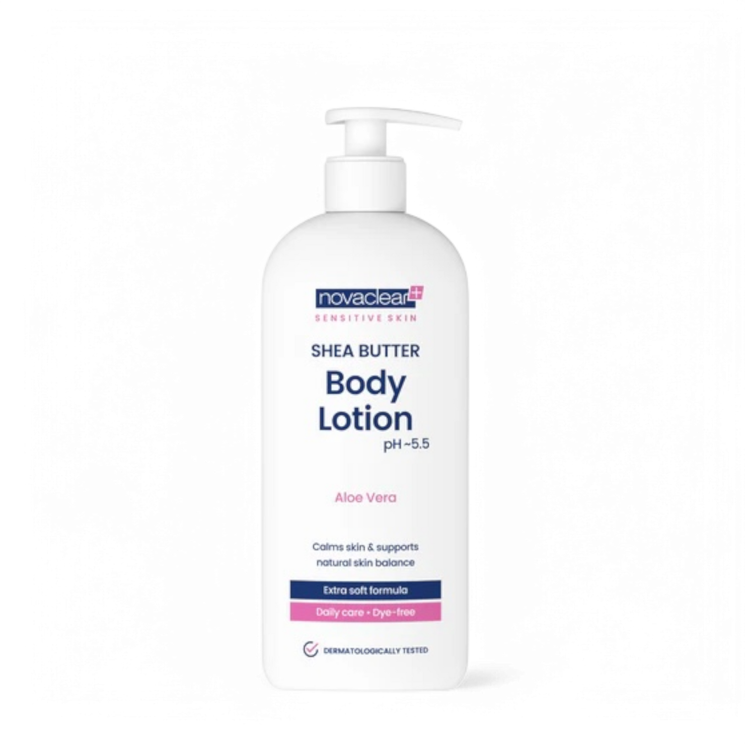 Shea Butter Body Lotion for sensitive skin – testápoló 500 ml