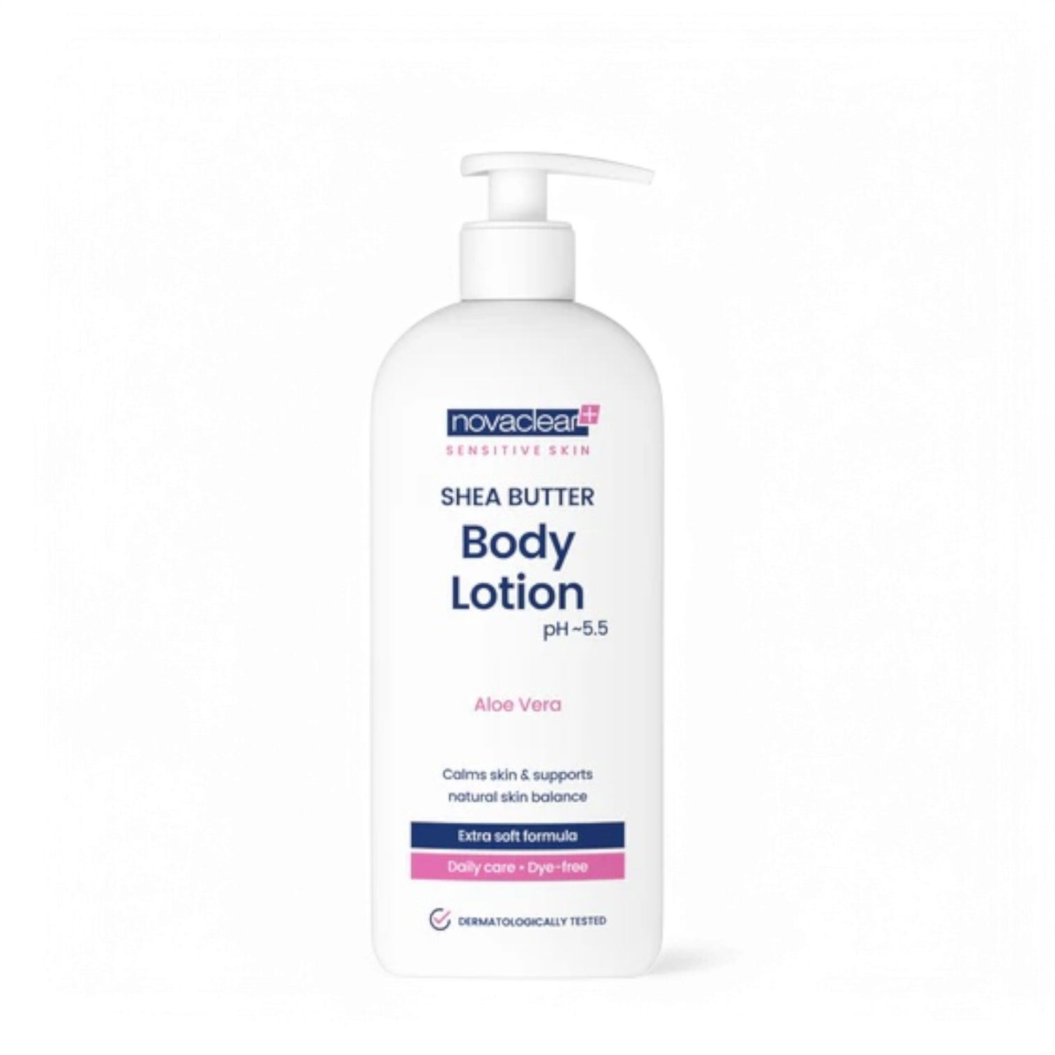 Shea Butter Body Lotion for sensitive skin – testápoló 500 ml